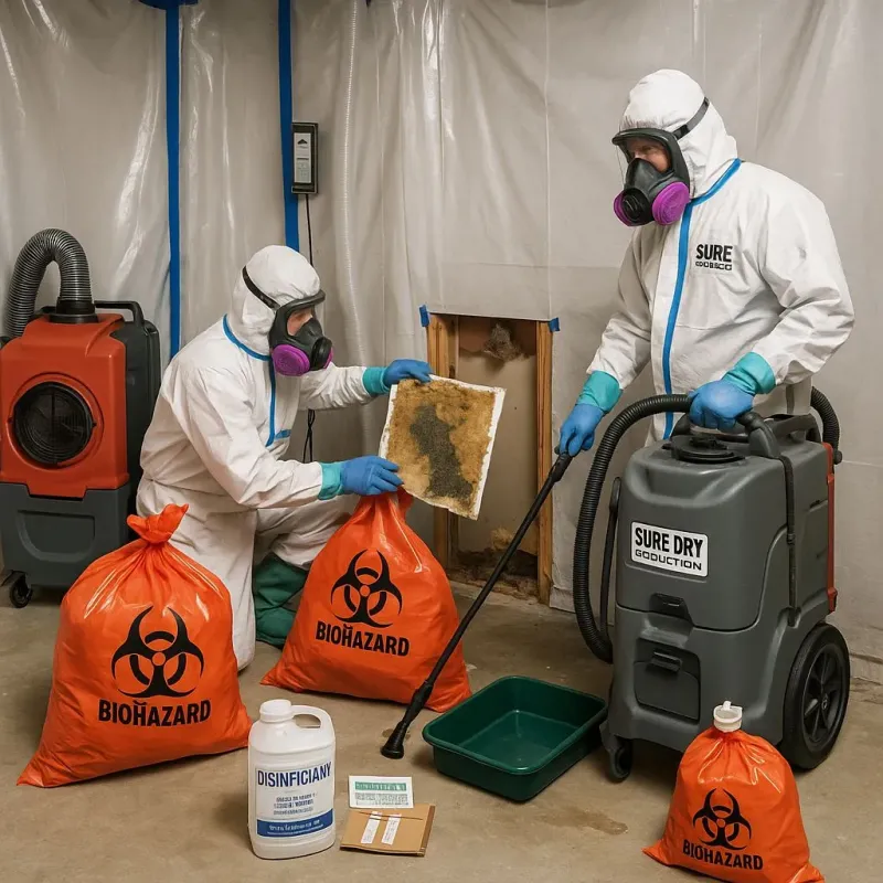Contaminated Water Handling Protocols process in Shell Knob, MO